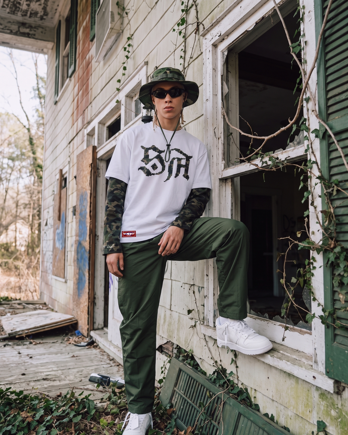 Military Layered Tee